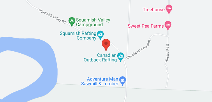 map of 12825 SQUAMISH VALLEY ROAD